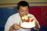 松井コーチ誕生会